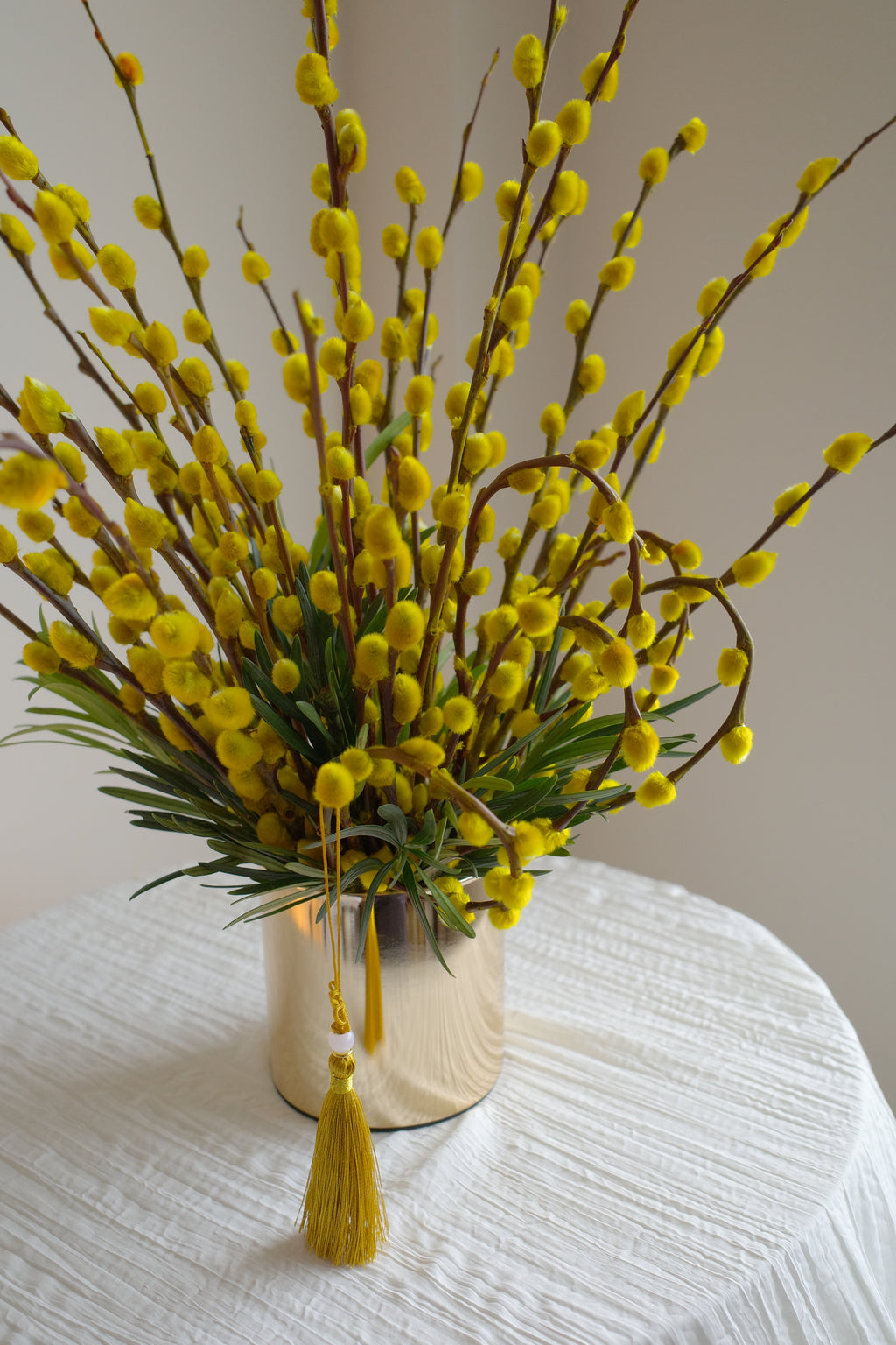 Fortune | Petite Pussy Willow Pot