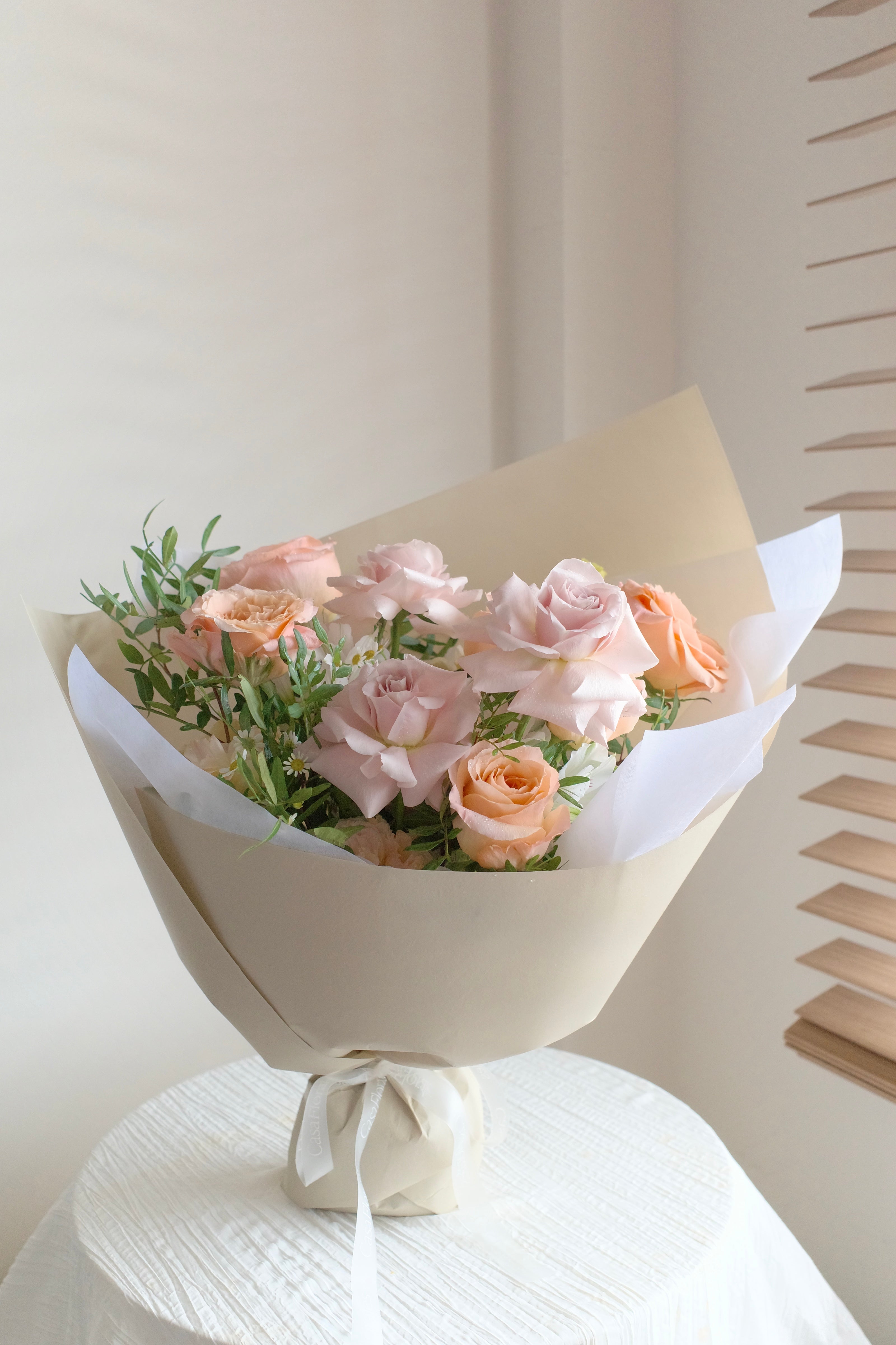 ROSIE, SOFT | Wrapped Bouquet