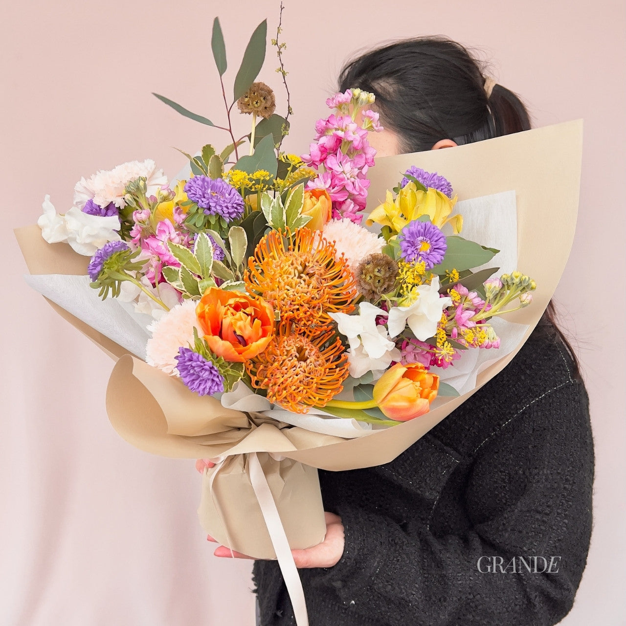 No Roses Please | Wrapped Bouquet